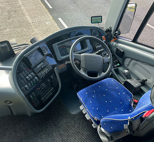 61 seat high capacity coach