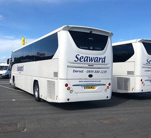 61 seat high capacity coach